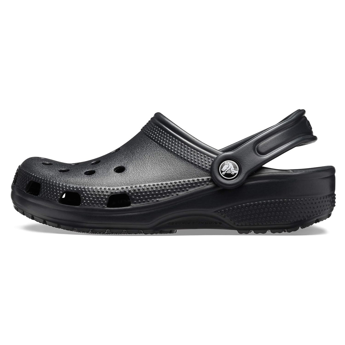 Crocs Unisex-Adult Classic Clog, Black, 9 Women/7 Men