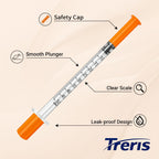 0.5ml 31G 5/16 Inch 8mm, Lab Tools Individually Wrapped 100 Pack