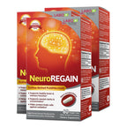 LABO Nutrition NeuroREGAIN - Scallop-derived PLASMALOGEN for Brain Deterioration, Memory, Alertness, Learning, Concentration and Other Cognitive Functions – Suitable for Seniors, Adult Men & Women x3