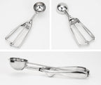 Solula 18/8 Stainless Steel Scoop, 2.3 Tablespoon Cupcake Muffin Batter Dispenser