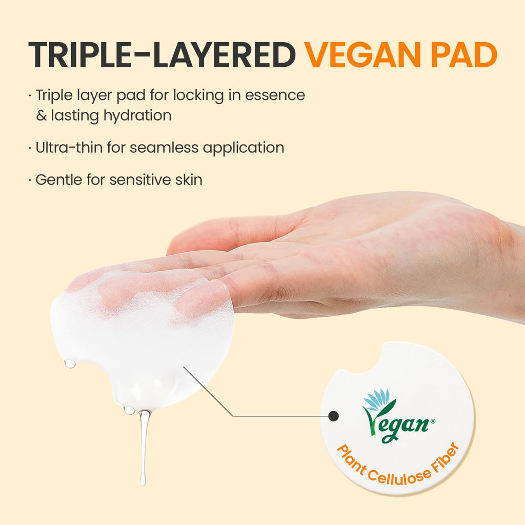 Boosting Toner Pads for Face Oily Skin Korean, #OOTD Vitamin C Niacinamide Heartleaf Hydrating Calming Redness, Vitamin C Toner Pad 70Pads 4.05oz 120ml