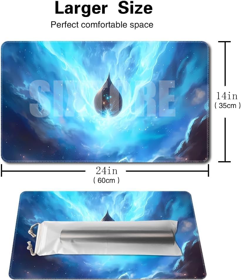 Board Game 14x24in MTG Playmat Compatible for OCG CCG RPG TCG Playmats (Trick Manipulation)