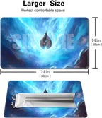 Board Game 14x24in MTG Playmat Compatible for OCG CCG RPG TCG Playmats (Trick Manipulation)