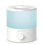 MEGAWISE 1.5L Quiet Cool Mist Humidifier, 25dB, Portable for Bedroom