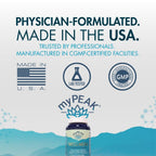 myPEAK Wellness Award-Winning Vegan Multivitamin with ElevATP Ancient Peat Extract, Natural Astaxanthin, Iron, Resveratrol and Alpha GPC, Immunity Booster, All-in-One for Men and Women, 90 Count