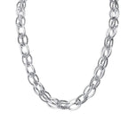 UNY JEWEL Twisted Cable Wire Link Chain Bracelet Two Tone Designer Brand Inspired Women Jewelry Valentine Christmas Gift (2 Tone)
