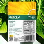 Sunlit Best - USDA Organic Spirulina Tablet - Natural Super Greens Supplements for Immune Support, Gut Health & Boost Energy Tablets with Chlorophyll, Vegan & High Protein Non GMO, 1000 Superfood Tabs