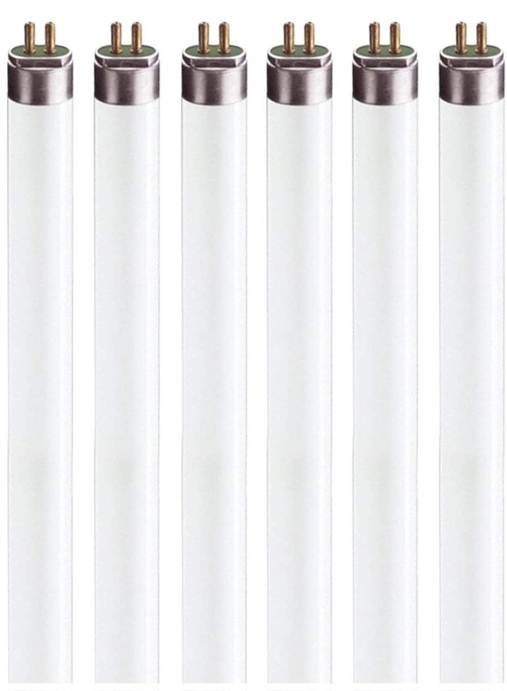 Circle (6 Pack) F13T5/CW - T5 Fluorescent 4100K Cool White - 21" Linear - 13 Watt T5 - Under The Counter Light Bulbs