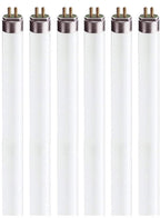 Circle (6 Pack) F13T5/CW - T5 Fluorescent 4100K Cool White - 21" Linear - 13 Watt T5 - Under The Counter Light Bulbs