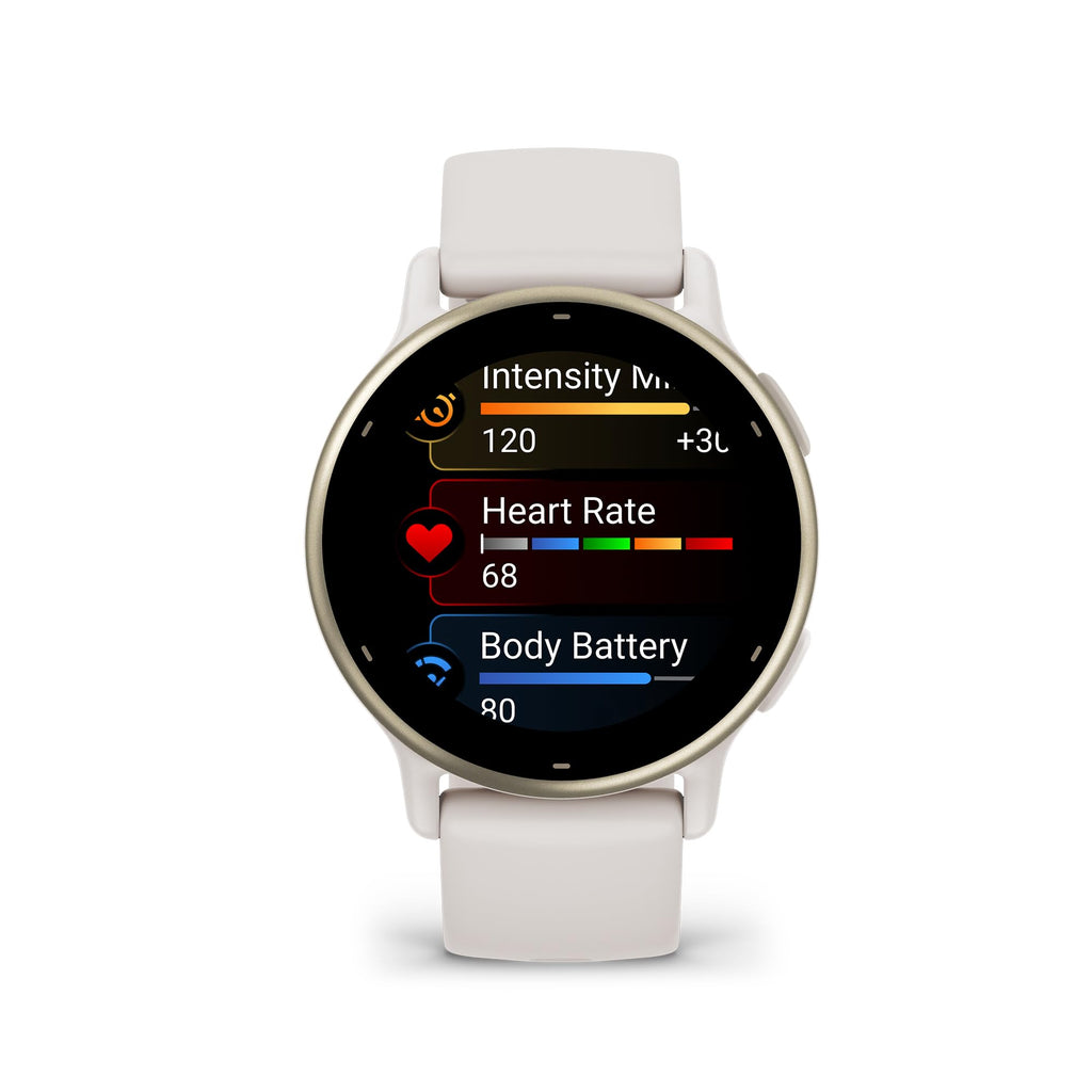 Garmin vívoactive® 5, Health & Fitness GPS Smartwatch, 42mm, Ivory