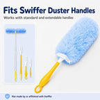 Duster Refills Compatible with Swiffer Duster Handles, 20 Count, 1 Handle