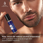Quality Fragrance Oils' Aventus for Men Impression #101 | Long-Lasting Perfume Oil, Alcohol-Free, Strong Scent, 10ml Roll-On | Affordable Alternative to Designer Fragrances