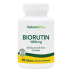 NaturesPlus Biorutin - 1000mg, 90 Tablets - Bioflavonoid & Rutin Complex - Vegetarian, Gluten Free - 90 Servings