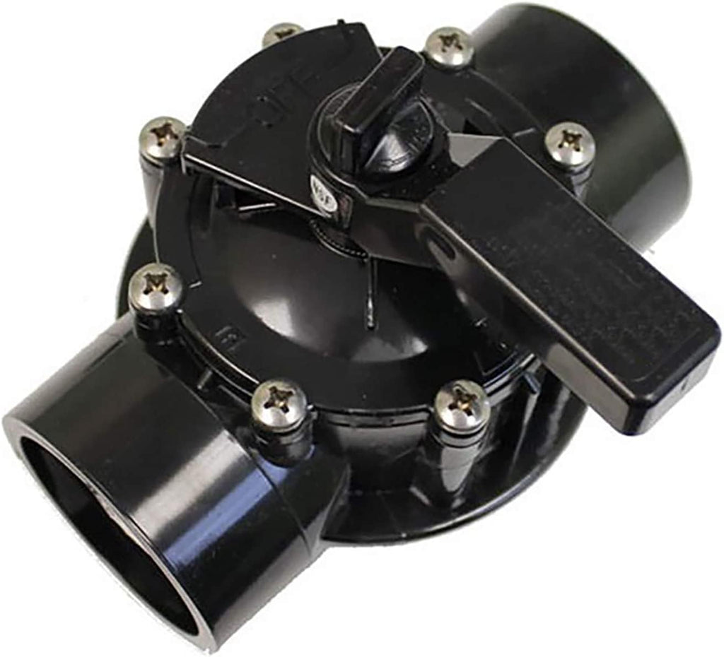 ATIE 2-Port/3-Port Pool Valve Rebuild Complete Kit Compatible with Jandy 2-way/3-way 4715, 4716, 4717 Valve and Gray Valves with Diverter Valve 4720, Cover 4606, Handle 7433 (1 Pack)