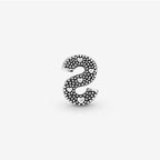 PANDORA Letter S Alphabet Charm - Compatible Moments - Gift for Her - Made with Sterling Silver - with Gift Box