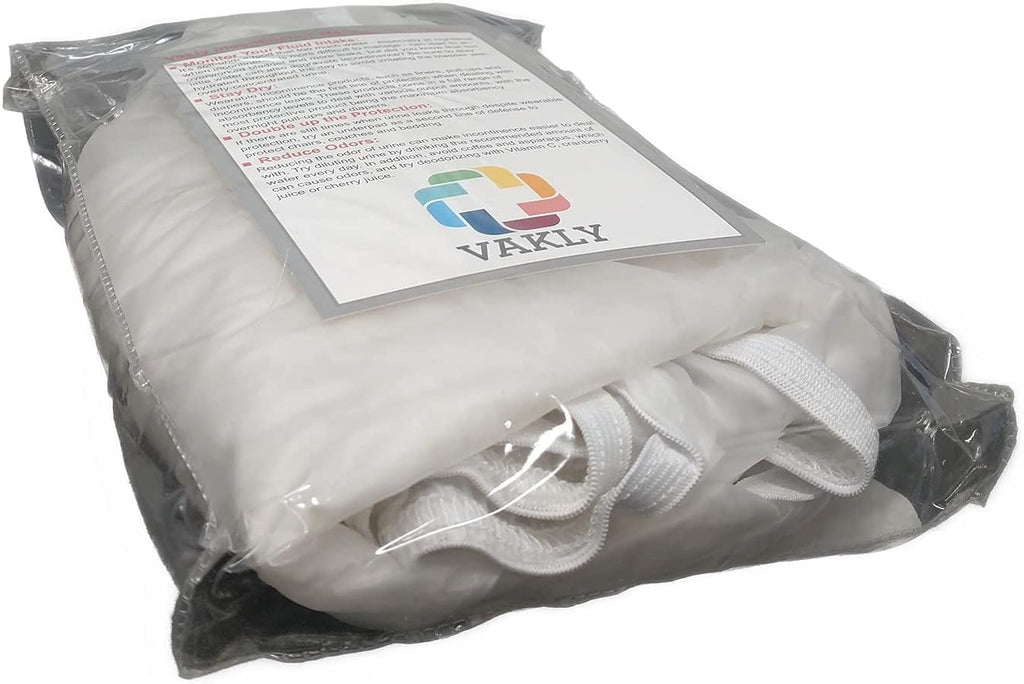 Adult Vinyl Waterproof Pull-On-Cover Incontinence Pants (This is not a Diaper) Extra Oversized Waterproof Underwear Protection to GO ON TOP of/Together with Diapers & Briefs as Added Leak Resistance