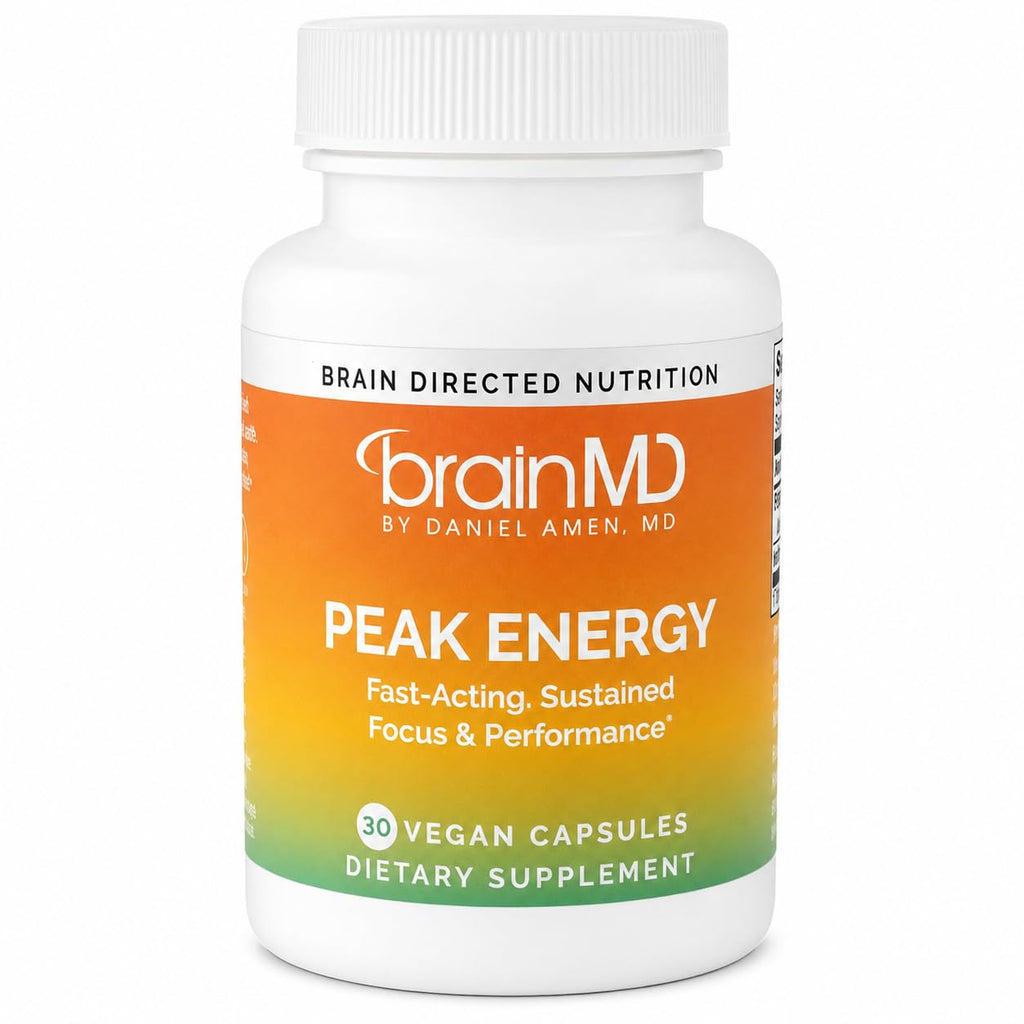 BrainMD Peak Energy ATP Supplement, 30 Capsules