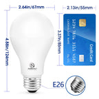 ENERGETIC SMARTER LIGHTING A21 LED Bulbs 150 Watt Equivalent LED Light Bulb, Soft White 2700K, 2600 High Lumens Super Bright Light Bulb, E26 Base, Non Dimmable, UL Listed, 2 Pack