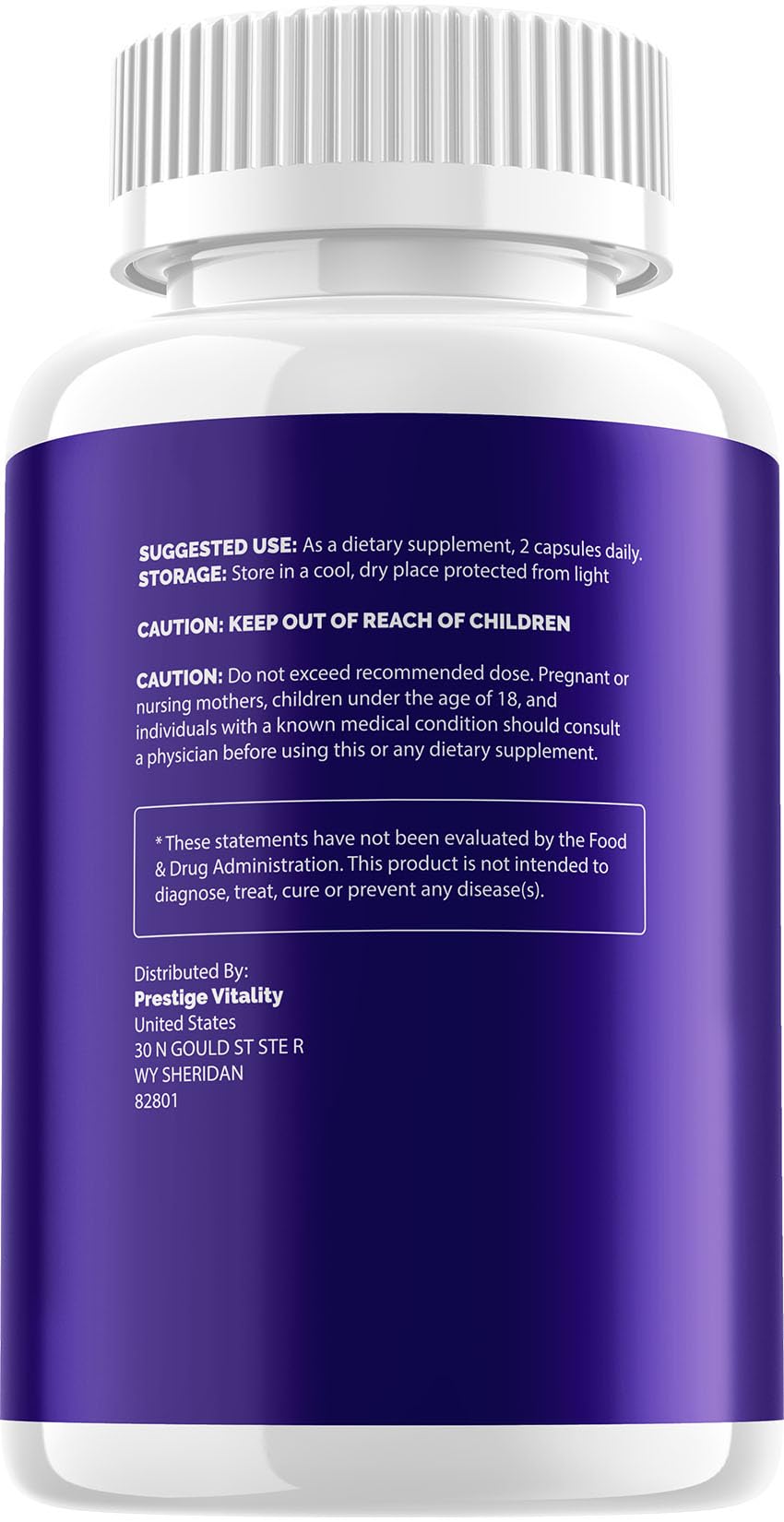 Neurocept Supplement Capsules – All Natural Maximum Strength Formula, Focus & Memory Support (5 Pack – 300 Capsules)