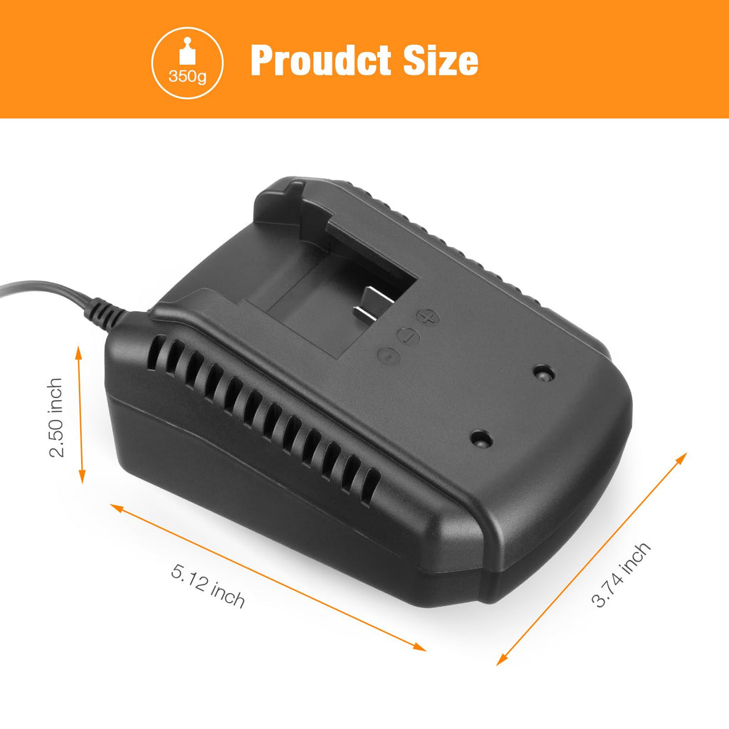 24VBAT Series Batteries Fast Charger Compatible with Sun Joe+Snow Joe 24V Lithium-Ion Battery Charger for 24VCHRG-QC iON+ Quick Charge Dock for iBAT24 Series Batteries