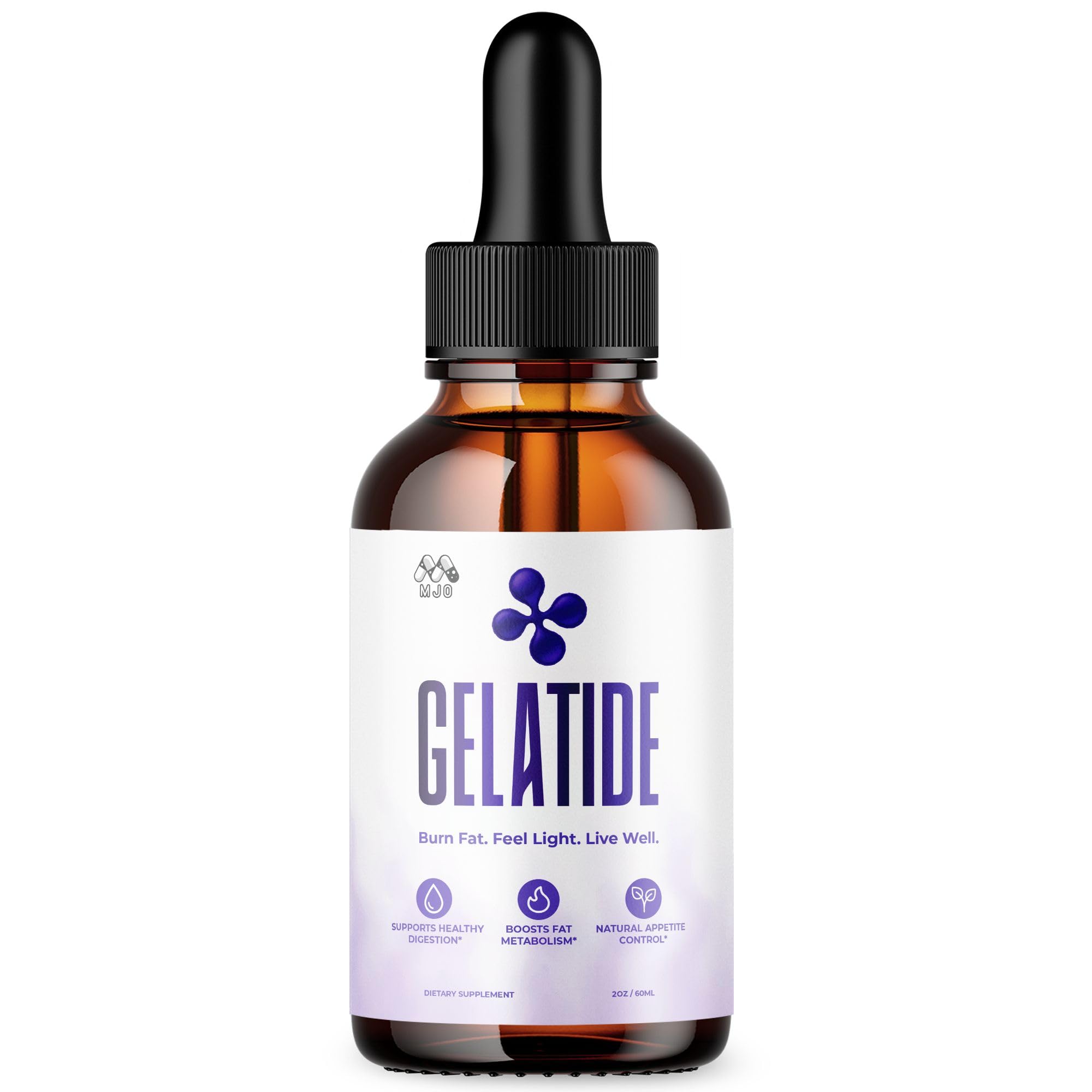Gelatide Drops, Official Gelatide Health Support Formula with All Natural Ingredients, Advanced Active Lifestyle Support Supplement Maximum Strength Vitamin Formula for Women and Men (30 Servings)