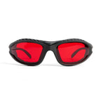 TrueDark by Dave Asprey | Twilights Classic | Blue Light Glasses for Women & Men, Red Lenses Block 99% Blue, Green & Violet Light for Night Use
