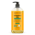 Majestic Pure Oil - 100% Pure and Natural- Cold Pressed & Hexane Free Natural Hair Growth Oil for Eyelashes, Eyebrows, Skin, Body, Face, Nails & Scalp - Vitamin E Oil with Argan Oil 8 Fl Oz