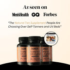 Ourea Carotenoid Golden Glow Tanning Pills (30 Capsules) Tan Pills for Men and Women Supplements - 3 in 1 Blend - Enhance Skin Tone & Support Wellness - Supplement for Adults