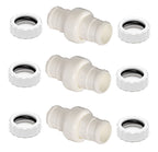 ATIE 360 Pool Cleaner Combo Kit - Hose Swivel 9-100-3002 & Nut 9-100-3109 (3 Pack) for Zodiac Polaris 360