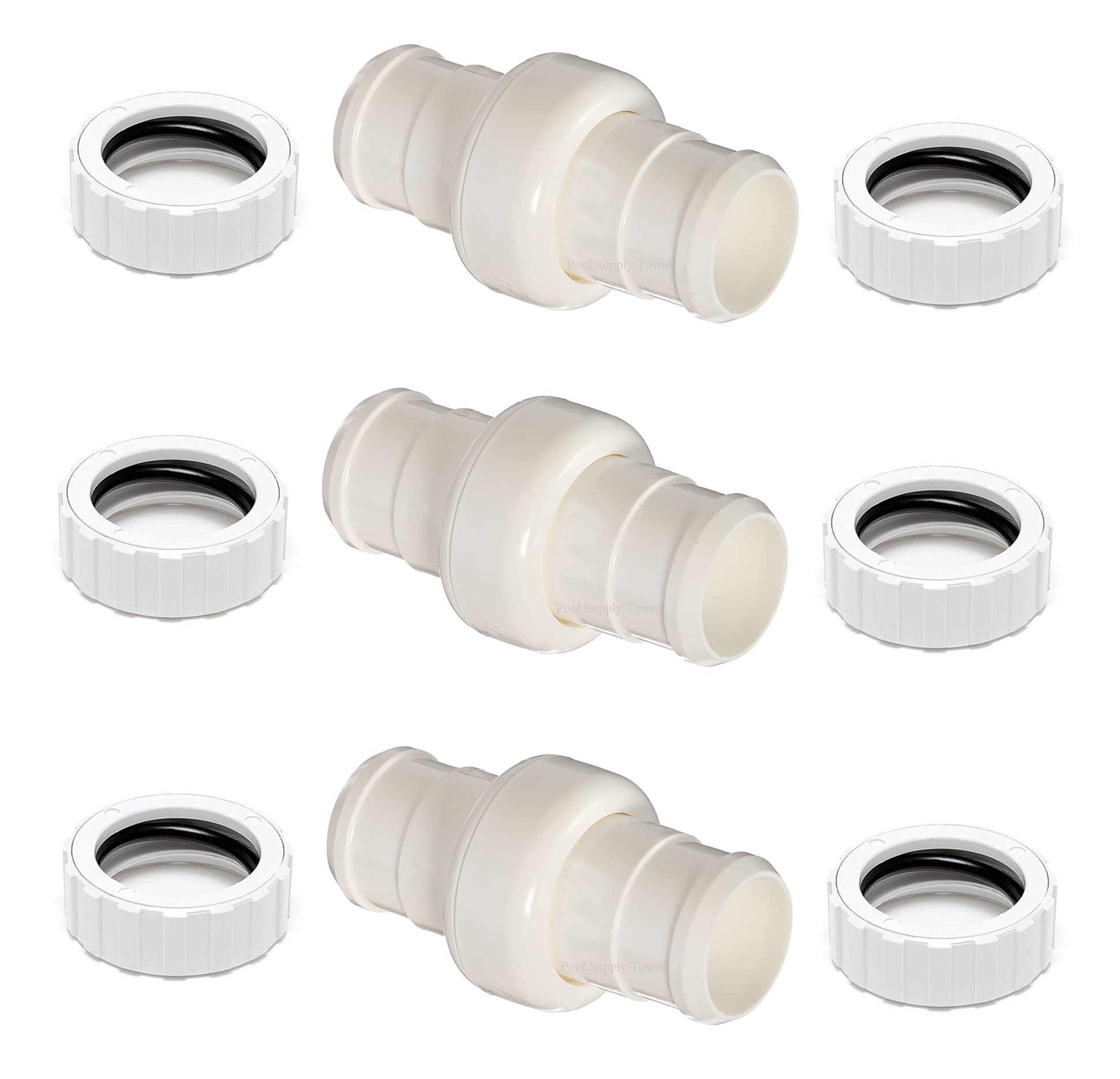 ATIE 360 Pool Cleaner Combo Kit - Hose Swivel 9-100-3002 & Nut 9-100-3109 (3 Pack) for Zodiac Polaris 360