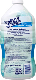 2 Set / Clean+Shower++No+Scent+Basin+Tub+and+Tile+Cleaner++60+oz.+Liquid