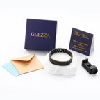 GLEZZA Joshua 1:9 American Flag Bracelets Christian Gifts for Men