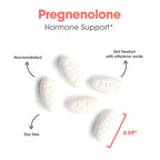 NutriCology Pregnenolone 50 mg - Micronized Hormone Precursor - Stress & Well-Being Support - Enhanced Absorption Formula - 60 Servings - 60 Tablets