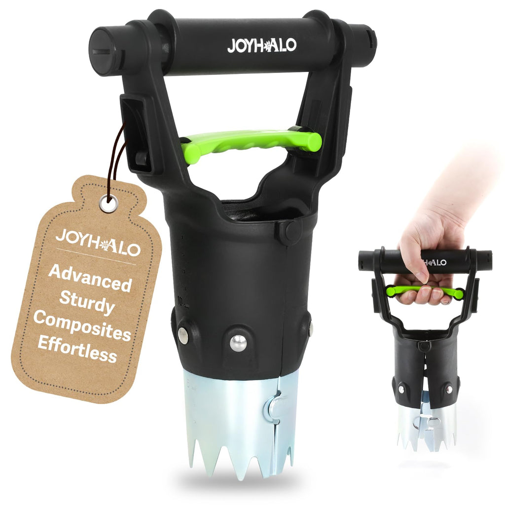 5 Inch Depth Bulb Planter Tool with Automatic Soil Release for Garden