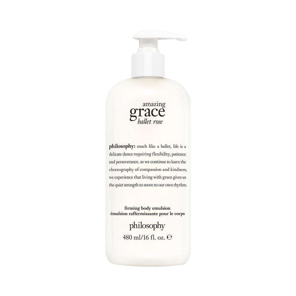 philosophy amazing grace ballet rose firming body emulsion, 16 oz