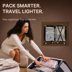 Vacbird Travel Vacuum Bags with Rechargeable Pump, Carry-On Space Saver