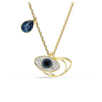Swarovski Symbolica Pendant, Evil Eye, Blue, Gold-Tone Finished