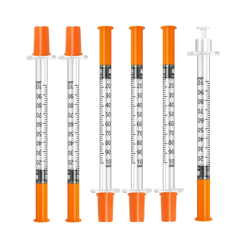 1ml 31G 5/16" (8mm) jeringas, Individually Wrapped, Pack of 25