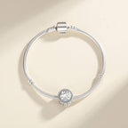 Linorui 925 Sterling Silver Charms Fit Pandora Charms Bracelet I Love You to The Moon and Back Fit Wife Mom Christmas Birthday Gift