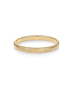 PAVOI Chunky Bangle Bracelet, 14K Gold Plated, Yellow Gold