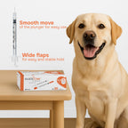 GLUCO-CARE 0.3 ml/cc Syringes 31G x 5/16" (8mm), Orange Cap, 50 pcs/bx