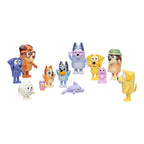 Bluey Figures Super Fan Collector Set – 12-Pack, Includes Chattermax, Grey Dancer, Lucky, Nana, Jean-Luc, Pom Pom, Grandad & More – Gift for Kids Ages 3+, Amazon Exclusive