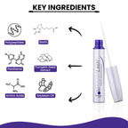 RapidLash Eyelash Enhancing Serum with HEXATEIN 1 Complex – Lash Serum for Eyelashes Conditioning & Hydrating – Longer-Looking, Fuller and Thicker Appearing Lashes – 3 mL / 0.1 fl oz