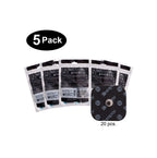 Compex Easy Snap Electrodes 2in x 2in for Edge, Performance, Sport Elite, Wireless Muscle Stimulators, 4 Count (Pack of 5)