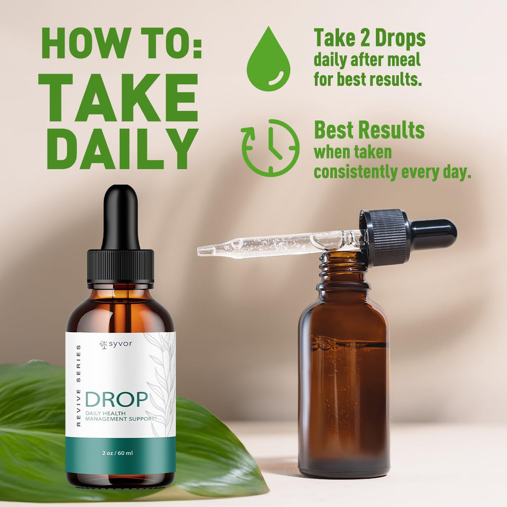 Drop The Pounds Drops, Official Drop The Pounds Liquid Drops with All Natural Ingredients, Advanced Health Optimizer & Wellness Support with Maximum Strength Vitamins for Women & Men (30 Servings)