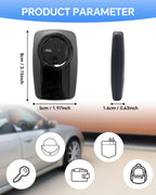 380UT Chamberlain klik5u-bk2 klik3u-bk Garage Door Opener Remote Clicker, 375UT Universal Garage Door Remote for Lift Master Craftsman Genie, Dip Switch (Black+Red)