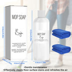 DOUNIU Mop Soap Brazilian Waves, Mop Soap Scented, Luxury Mop Soap, Mop Soap For Floor Cleaning (120ml)