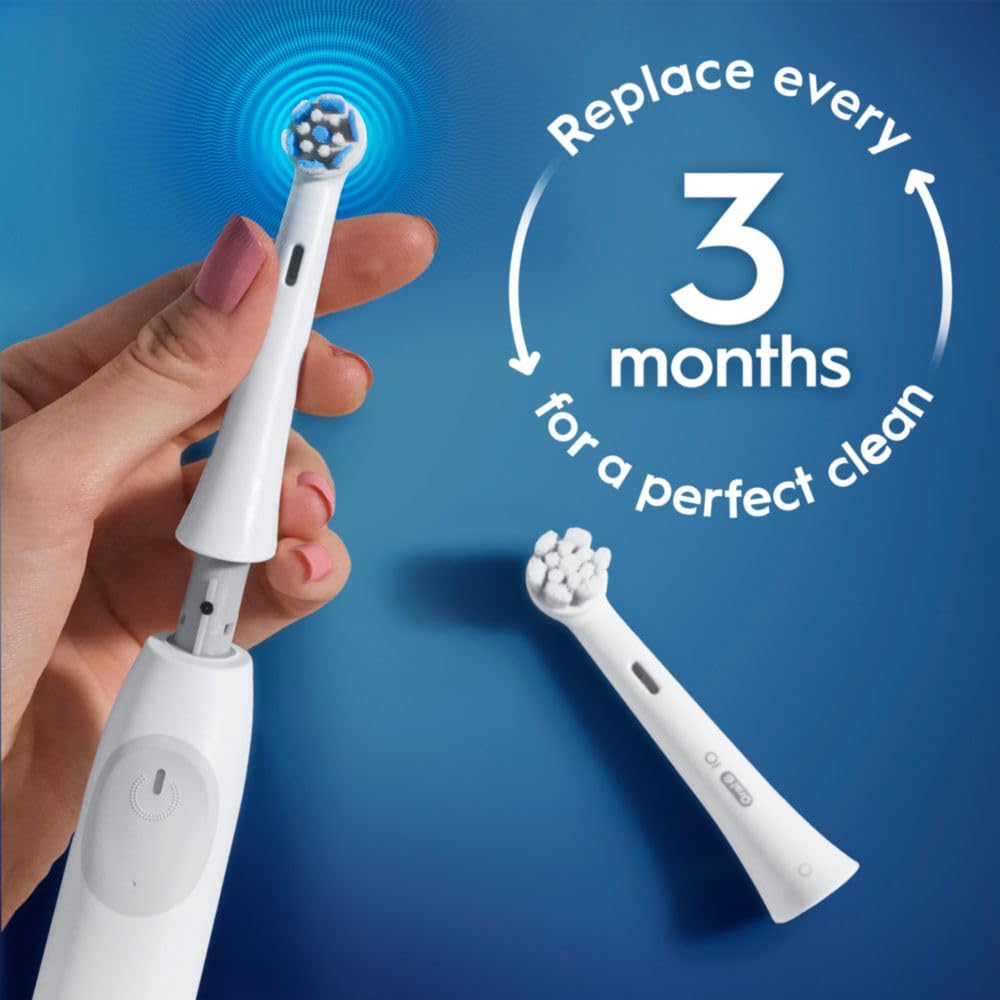 Oral-B iO Ultimate Clean Replacement Brush Heads, 5 Count, 4 Ultimate Clean + 1 Gum & Sensitive White