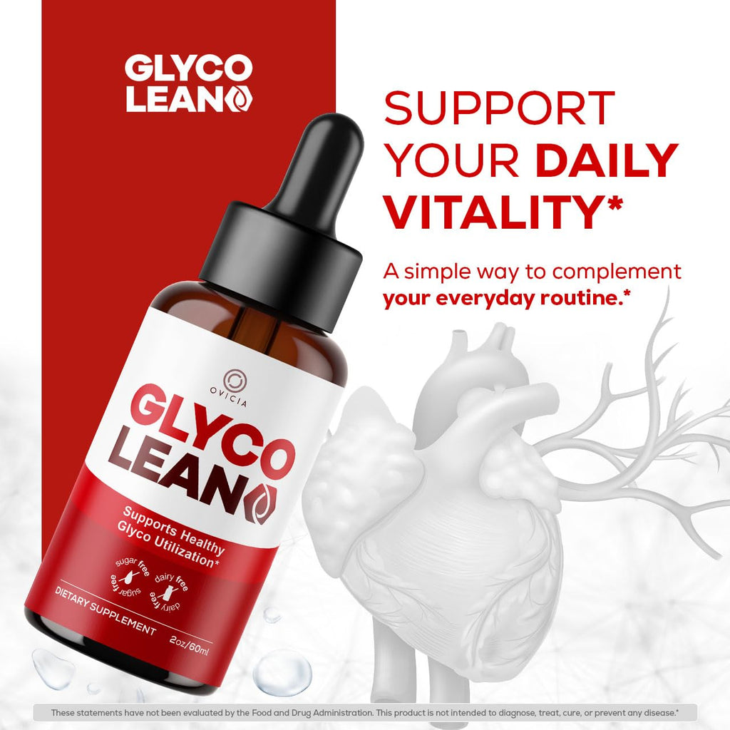 (5 Pack) Glyco Lean Drops – GlycoLean Drops All Natural Ingredients Liquid Advanced Formula Premium Vitamin, Daily GlycoLeanDrops Support for Health and Wellness Reviews, 5 Bottles for 5 Months