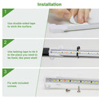 Wiaxulay 16in Plant Grow Light Strip for Indoor Growing, Full Spectrum 15W